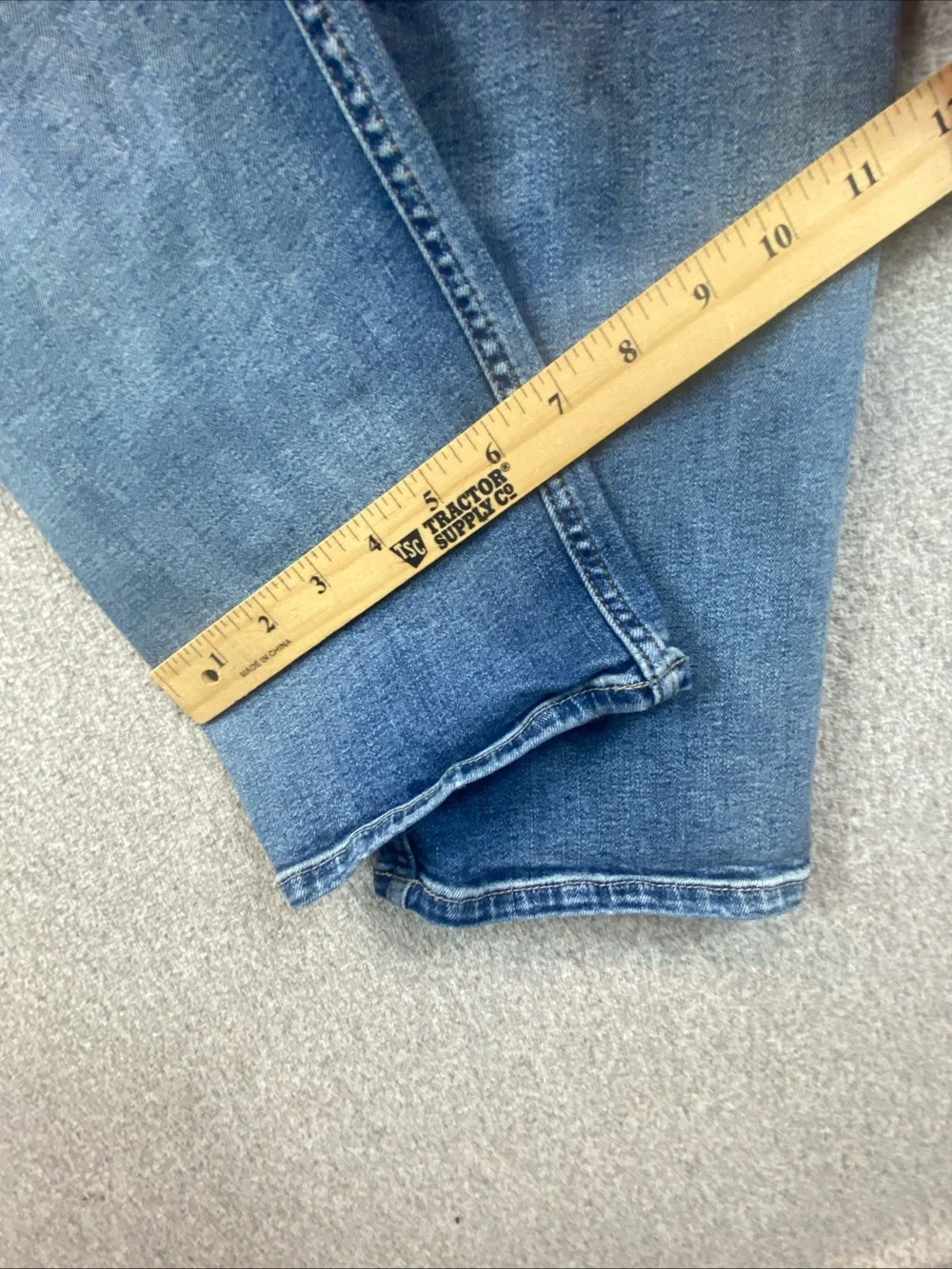 7 For All Mankind Slimmy Jeans Mens 33 Stretchy Mid Rise Denim Basics Slim Fit